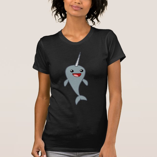 Happy Narwhal T-Shirt (Front)