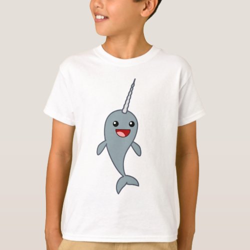 Happy Narwhal T_Shirt