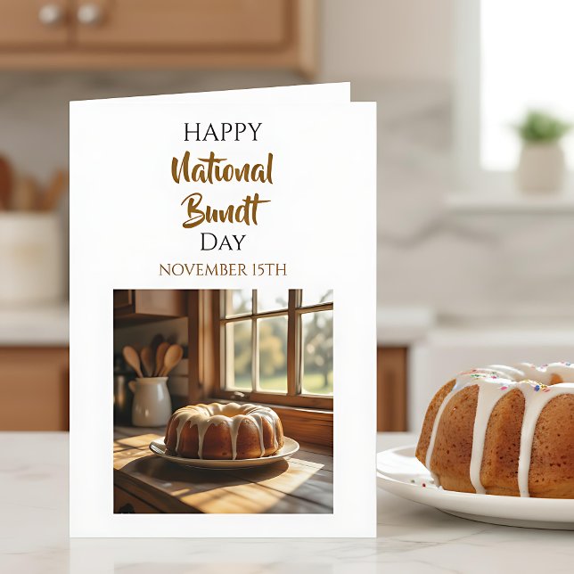 Happy National  Bundt | Day | Nov 15th Card (Creator Uploaded)