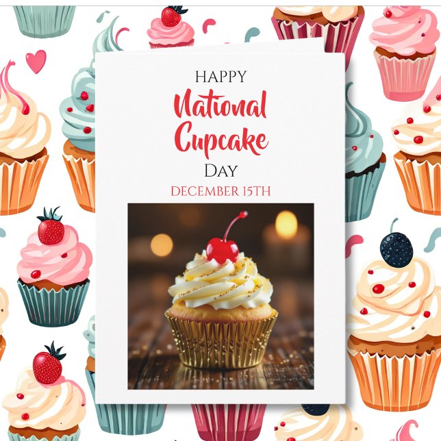 Happy National Cupcake Day | December 15th Card (Creator Uploaded)