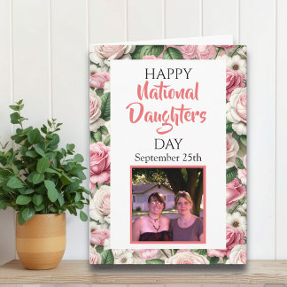 Happy National Daughters Day Card
