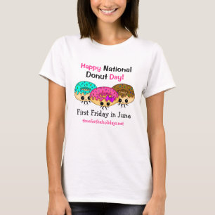 Happy National Donut Day  T-Shirt