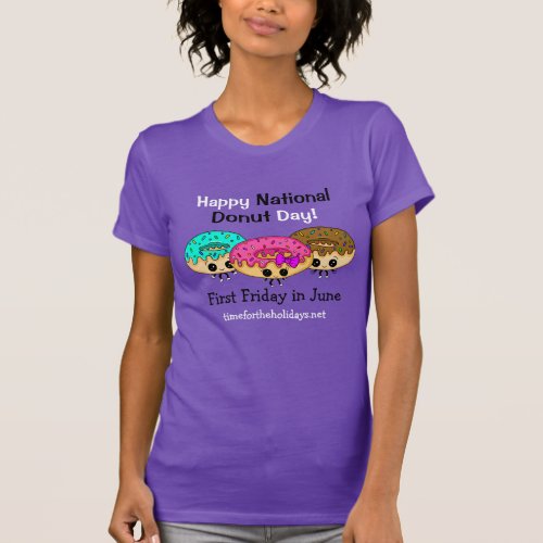 Happy National Donut Day T_Shirt