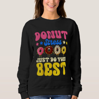 Happy National Donuts Day Funny Doughnut Day Chef  Sweatshirt