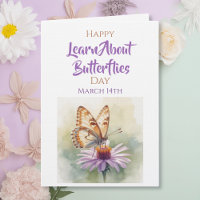 Happy National Learn about Butterflies Day