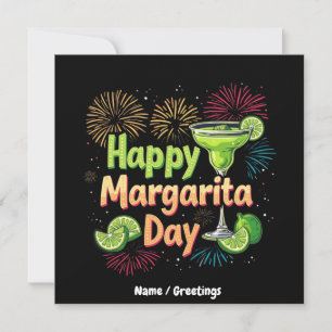Happy National Margarita Day Celebrations Invitation