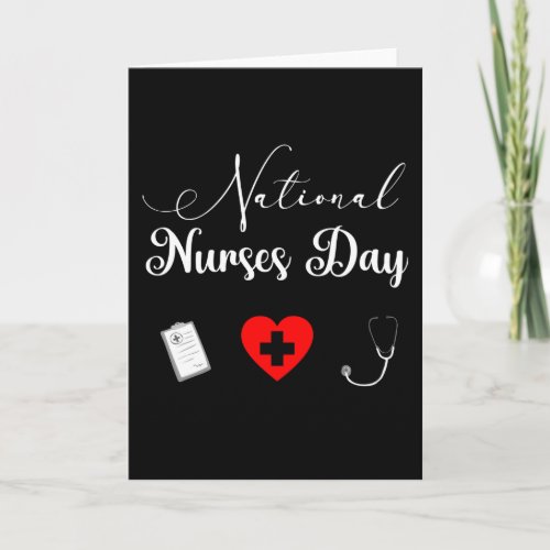 Happy National Nurses Day _ 12 May 2021 Card