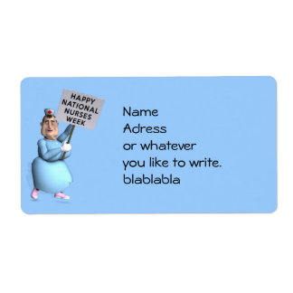 Happy National Nurses Week! Label