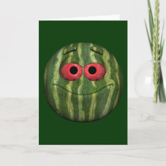 Happy National Watermelon Day Card