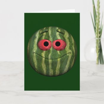 Happy National Watermelon Day Card by Emangl3D at Zazzle