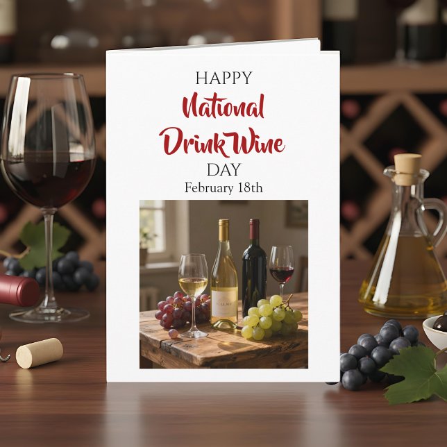 Happy National Wine Day! February 18th Card (Creator Uploaded)