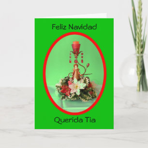 Happy Navidad Sweetheart Tia Holiday Card