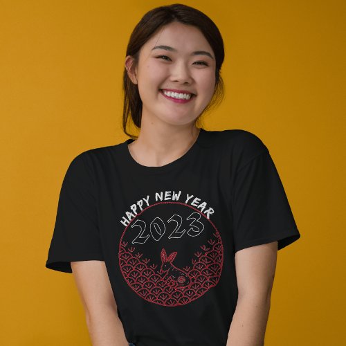 Happy new Chinese lunar year of the rabbit 2023 T_Shirt