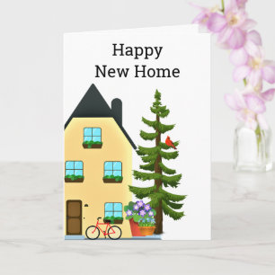 Happy New Home Greeting Card