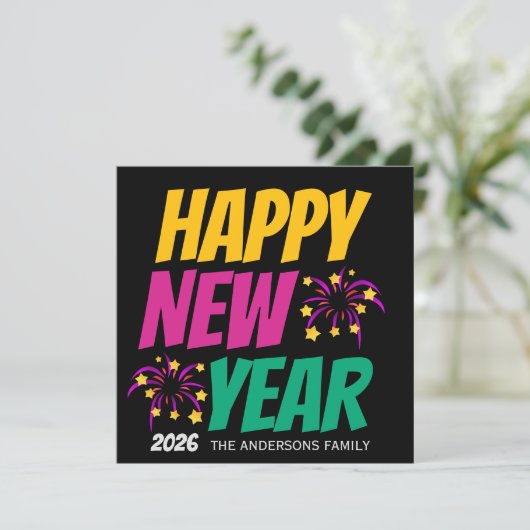 Happy New Year  (Standing Front)