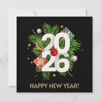 Happy New Year2026 Invitation