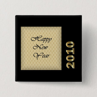 Happy New Year 2010 Pinback Button