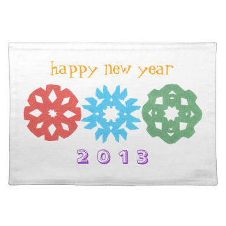Happy New Year 2013 Placemat