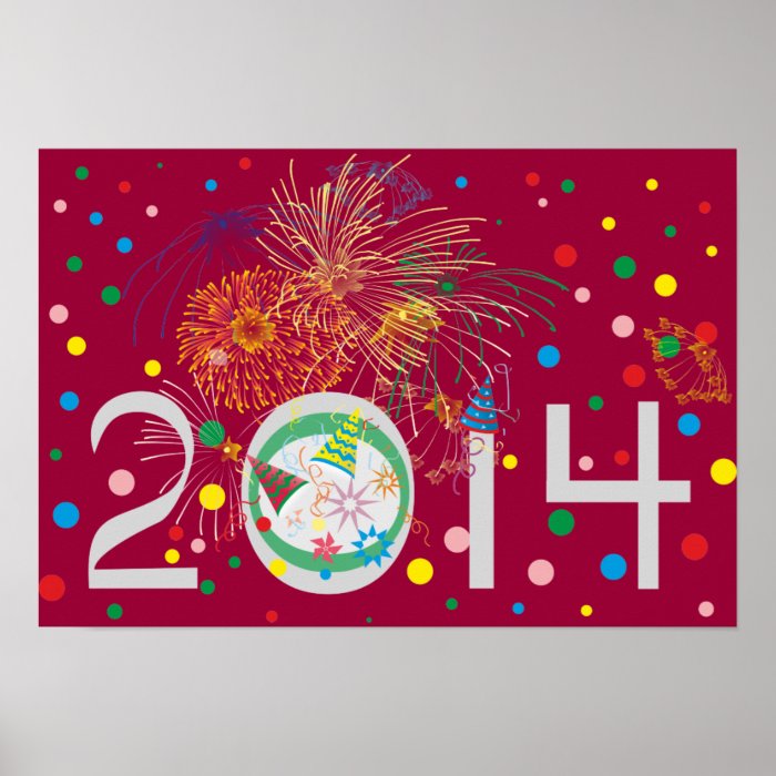 Happy New Year 2014 Posters