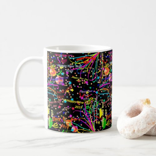 Happy New Year 2019 Mug