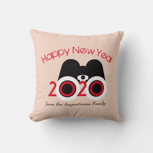 HAPPY NEW YEAR 2020 Vision Customized Seasonal Throw Pillow
