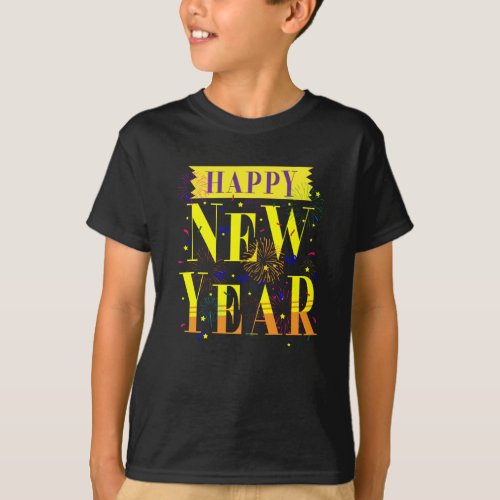 Happy New Year 2021 New Years Eve Countdown T_Shirt