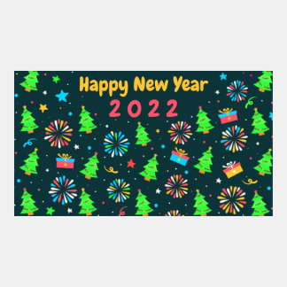 2022 Happy New Year Zoom Background
