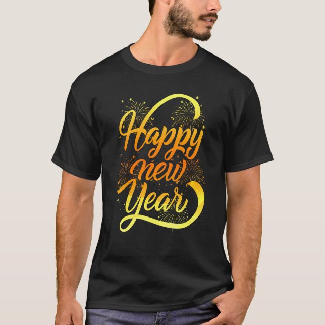 Happy New Year 2022 Nye Party Supplies & Decoratio T-Shirt (Front)
