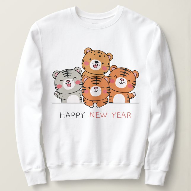 Happy New Year 2022 Sweatshirt (Design Front)