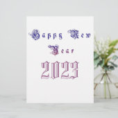 Happy New Year 2023 (Standing Front)