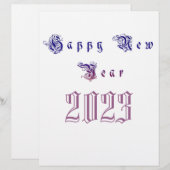Happy New Year 2023 (Front/Back)