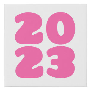 Happy New Year 2023 - New Year 2023 Faux Canvas Print