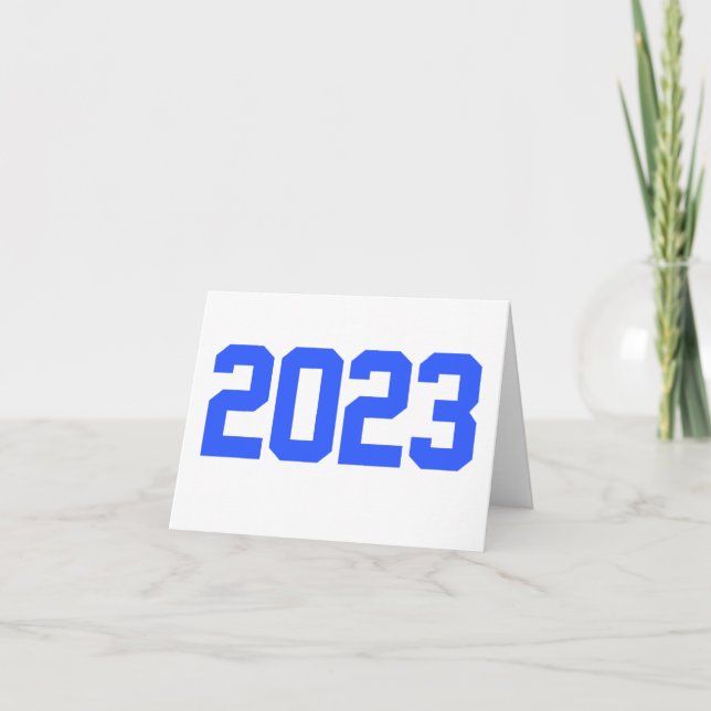 Happy New Year 2023 - New Year 2023  Thank You Card (Front)