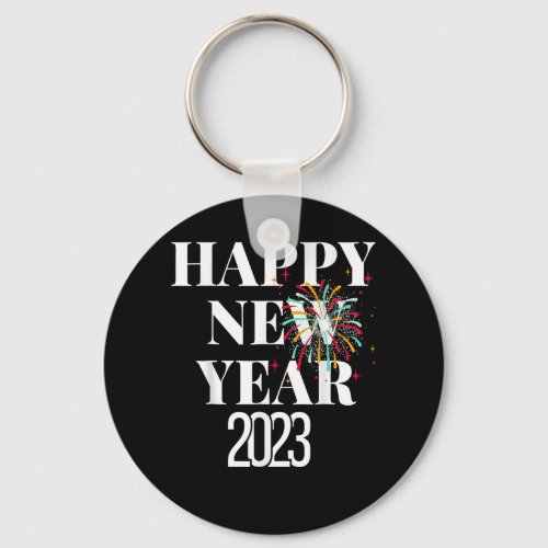 Happy New Year 2023 New Years Eve Party Countdown Keychain
