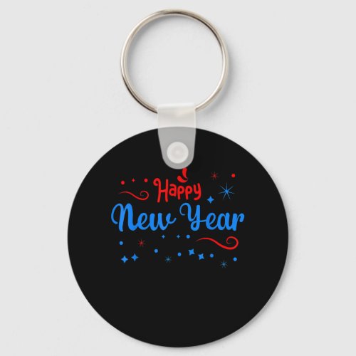Happy New Year 2023 New Years Eve Party Countdown Keychain
