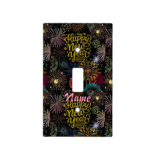 Happy New Year 2023 Thunder_Cove   Light Switch Cover