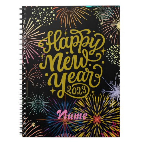 Happy New Year 2023 Thunder_Cove Notebook