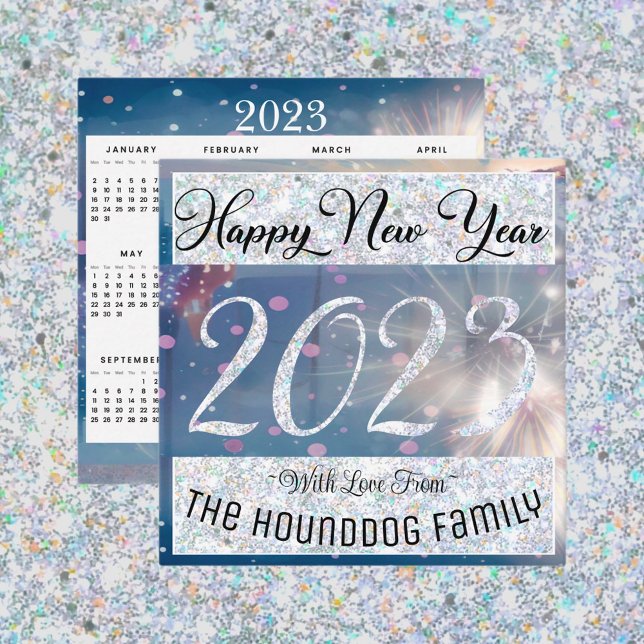 Happy New Year 2023 with Calender Card (Creator Uploaded)