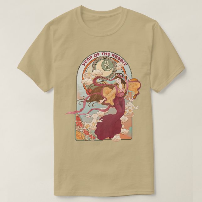 Happy New Year 2023 Year Of The Rabbit Chinese New T-Shirt (Design Front)