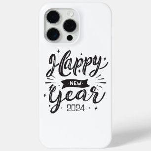 Happy new year 2024 iPhone 15 pro max case