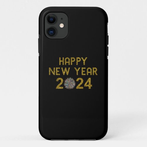 Happy New Year 2024 iPhone 11 Case