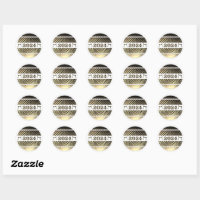 Disco Ball Classic Round Sticker