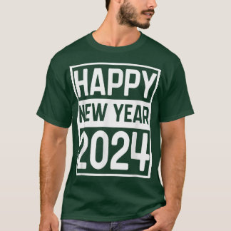 Happy New Year 2024 Cool Celebration Chinese Lunar T-Shirt