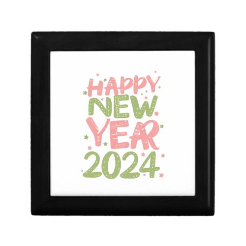 Happy New Year 2024 Gift Box