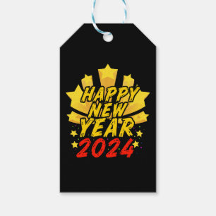 Happy New Year 2024 Gift Tags