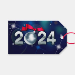 Happy New Year 2024  Gift Tags