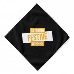 Happy new year 2024 -sending festive wishes bandana