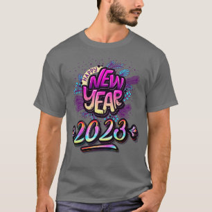 Happy New Year 2024 USA T-Shirt