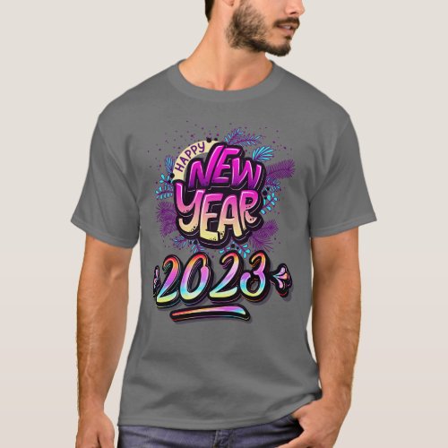 Happy New Year 2024 USA  T_Shirt