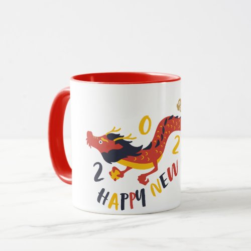 Happy New Year 2024 Year Of Dragon Mug